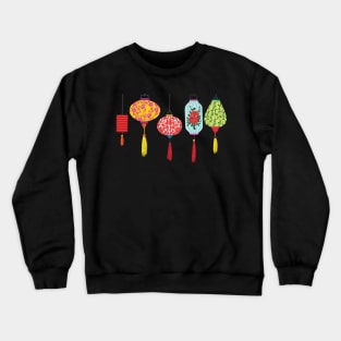 Vietnamese lanterns Crewneck Sweatshirt